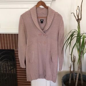 H&M sweater pea coat
